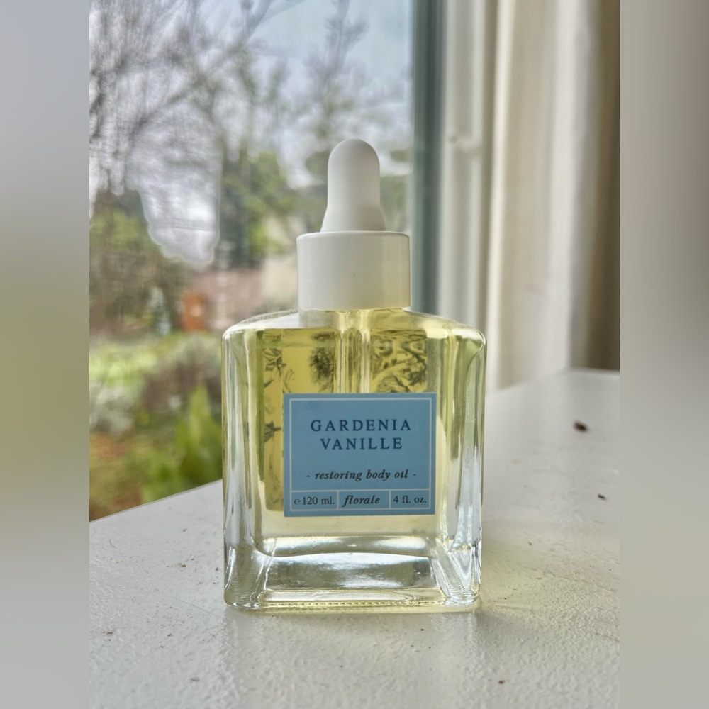 GARDENIA VANILLE Restoring Body Oil 120 ml 4 fl oz Florale New